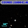 COSMOS J100042.46+013521.5