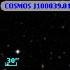 COSMOS J100039.01+013524.3