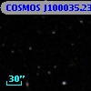 COSMOS J100035.23+013519.9