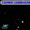 COSMOS J100044.98+013521.0