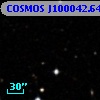 COSMOS J100042.64+013519.4
