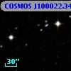 COSMOS J100022.34+013515.3