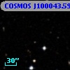 COSMOS J100043.59+013515.0