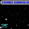 COSMOS J100038.47+013510.6