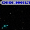 COSMOS J100051.78+013509.7
