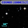 COSMOS J100023.22+013508.3