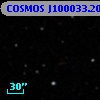 COSMOS J100033.20+013506.0