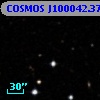 COSMOS J100042.37+013505.8