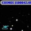 COSMOS J100042.49+013507.1