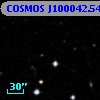 COSMOS J100042.54+013506.3