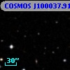 COSMOS J100037.91+013511.3