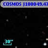 COSMOS J100049.47+013506.1