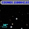COSMOS J100042.87+013506.8
