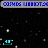 COSMOS J100037.90+013504.6
