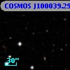 COSMOS J100039.29+013504.5