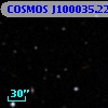 COSMOS J100035.22+013503.8