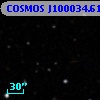 COSMOS J100034.61+013502.3