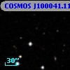 COSMOS J100041.11+013503.3