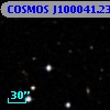 COSMOS J100041.23+013502.0
