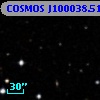 COSMOS J100038.51+013504.1