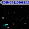 COSMOS J100037.20+013501.9