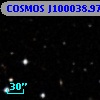 COSMOS J100038.97+013501.2