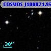 COSMOS J100021.95+013459.3