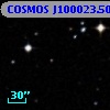 COSMOS J100023.50+013459.4