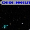 COSMOS J100035.68+013457.0