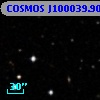 COSMOS J100039.90+013455.7
