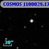COSMOS J100028.17+013457.5