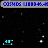 COSMOS J100048.48+013454.8