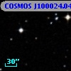 COSMOS J100024.04+013457.5