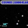 COSMOS J100045.60+013453.3