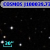 COSMOS J100038.73+013450.7