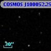 COSMOS J100052.25+013450.0