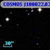 COSMOS J100022.02+013449.7