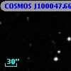 COSMOS J100047.66+013449.0