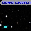 COSMOS J100038.34+013446.1