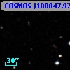 COSMOS J100047.92+013501.9
