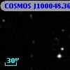 COSMOS J100048.36+013443.9