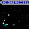 COSMOS J100039.63+013443.3
