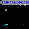 COSMOS J100022.90+013443.4