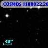 COSMOS J100022.20+013439.8