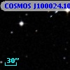 COSMOS J100024.10+013441.0