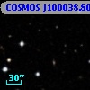 COSMOS J100038.80+013438.2