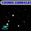 COSMOS J100041.03+013440.0