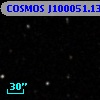 COSMOS J100051.13+013438.6