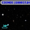 COSMOS J100037.04+013439.0