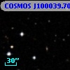 COSMOS J100039.70+013438.1